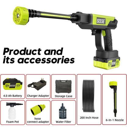 SEESE Cordless Pressure Washer